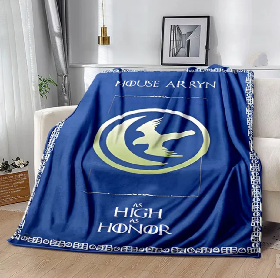 Movie House Of The Dragon Print Blankets Warm