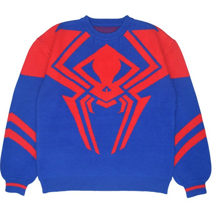 Gothic Knitted Sweater Unisex Loose Cotton Pullover