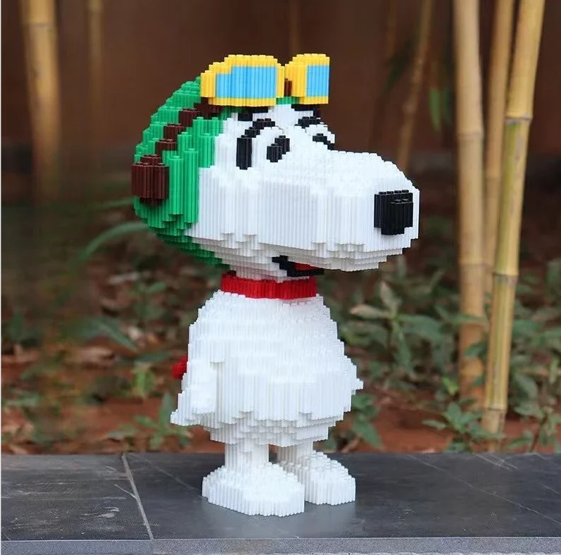 Cartoon Doll Snoopy Building Blocks Children - DUGO