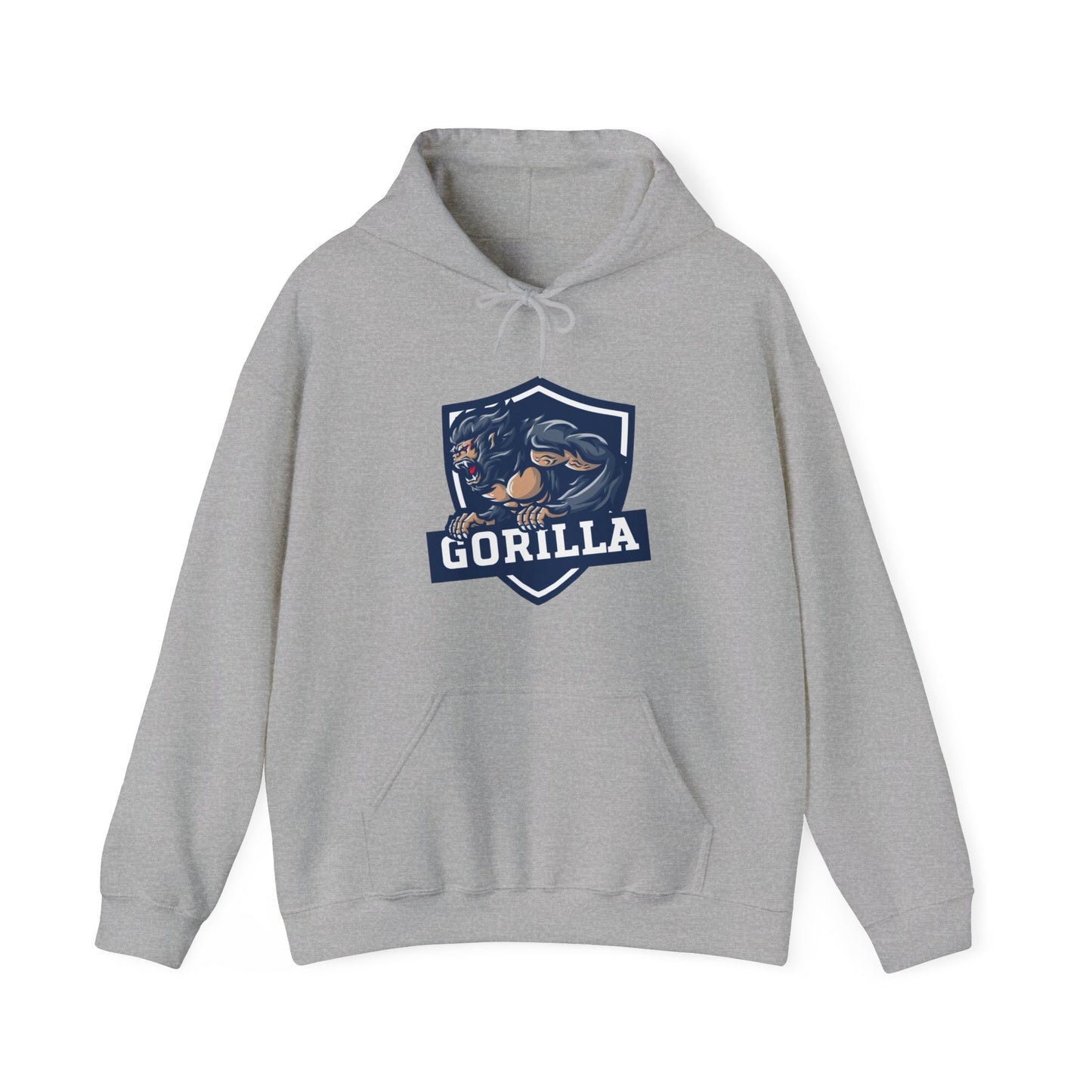 Gorilla Hooded Sweatshirt Fashion - DUGO