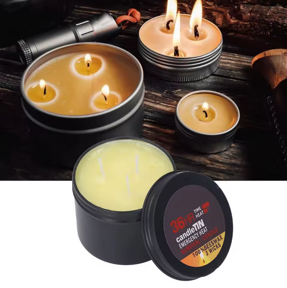 Survival Candle Widely Used Romantic Ambience Natural
