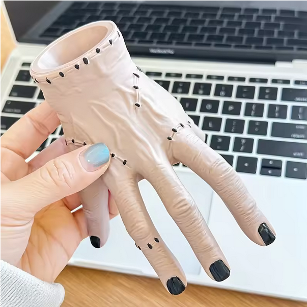 Hand Shaped Resin Pen Holder