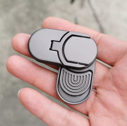 Target Push Slider Fidget Toy Metal Spinner Coin for Anxiety Relief