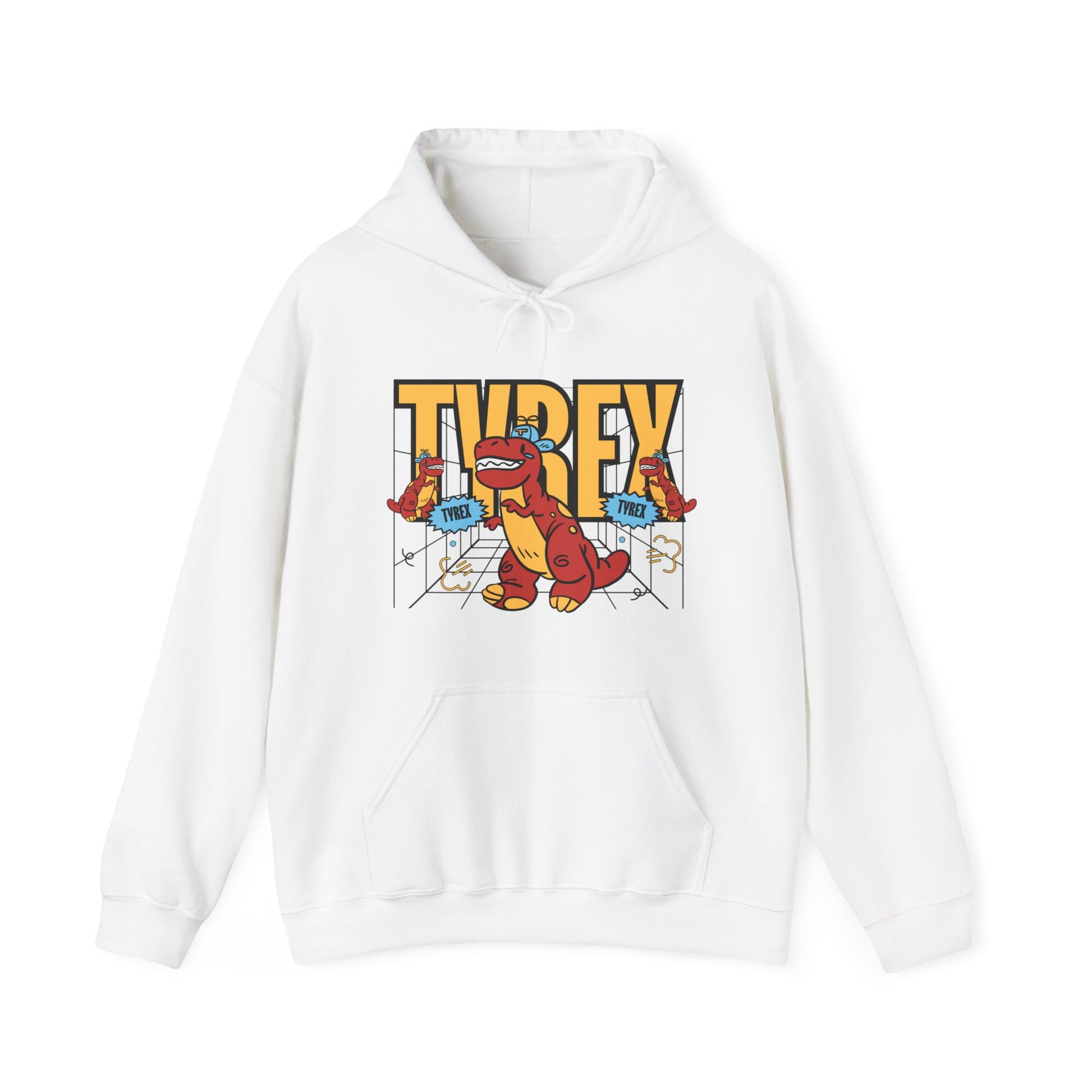 Tyrex Funny Hooded Sweatshirt - DUGO