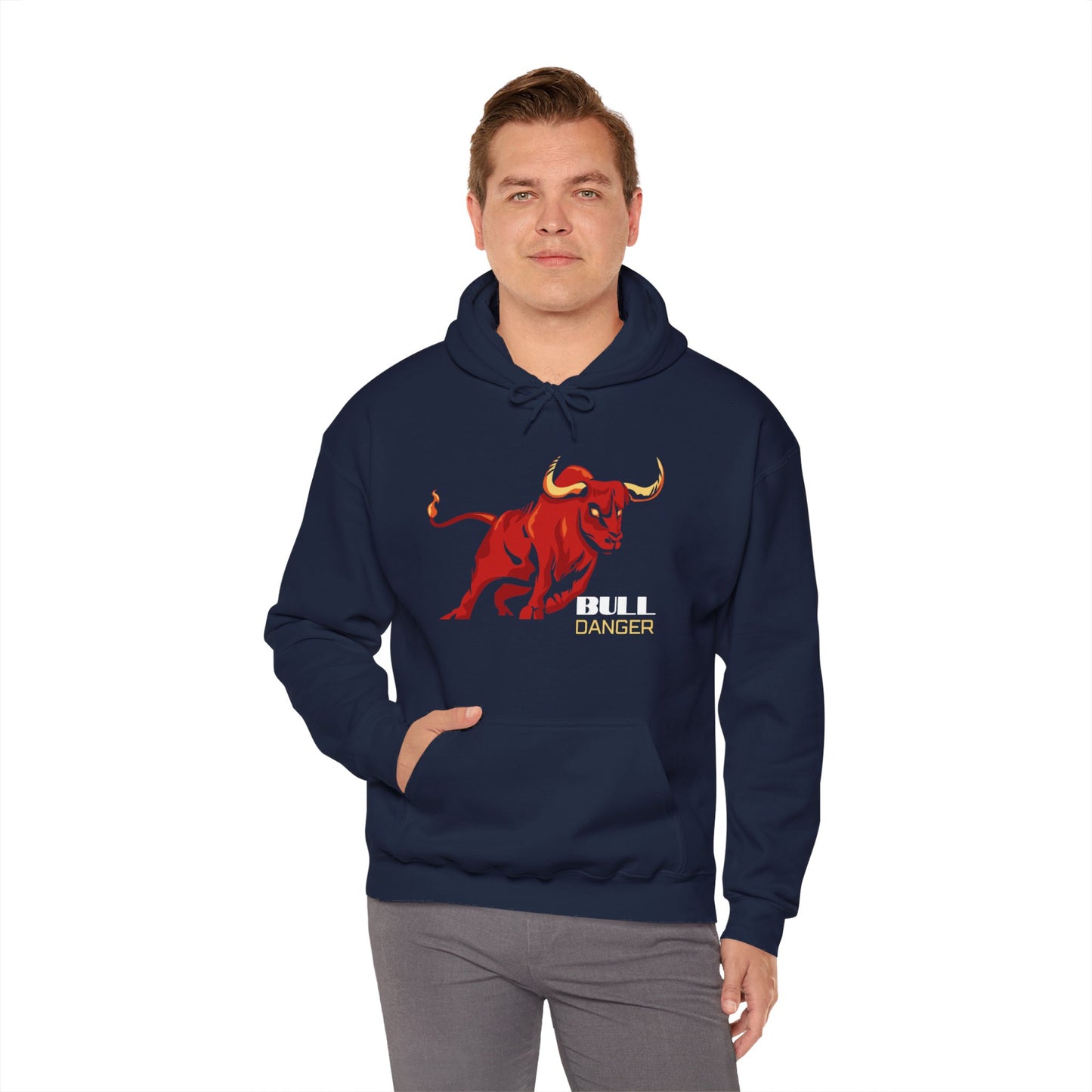 Bull Danger Hooded Sweatshirt - DUGO