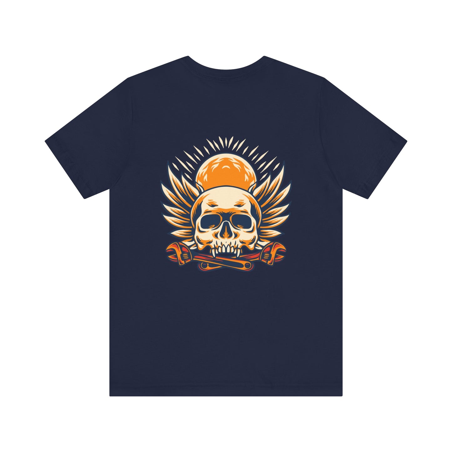 Skull Smile Short Sleeve Tshirt - DUGO