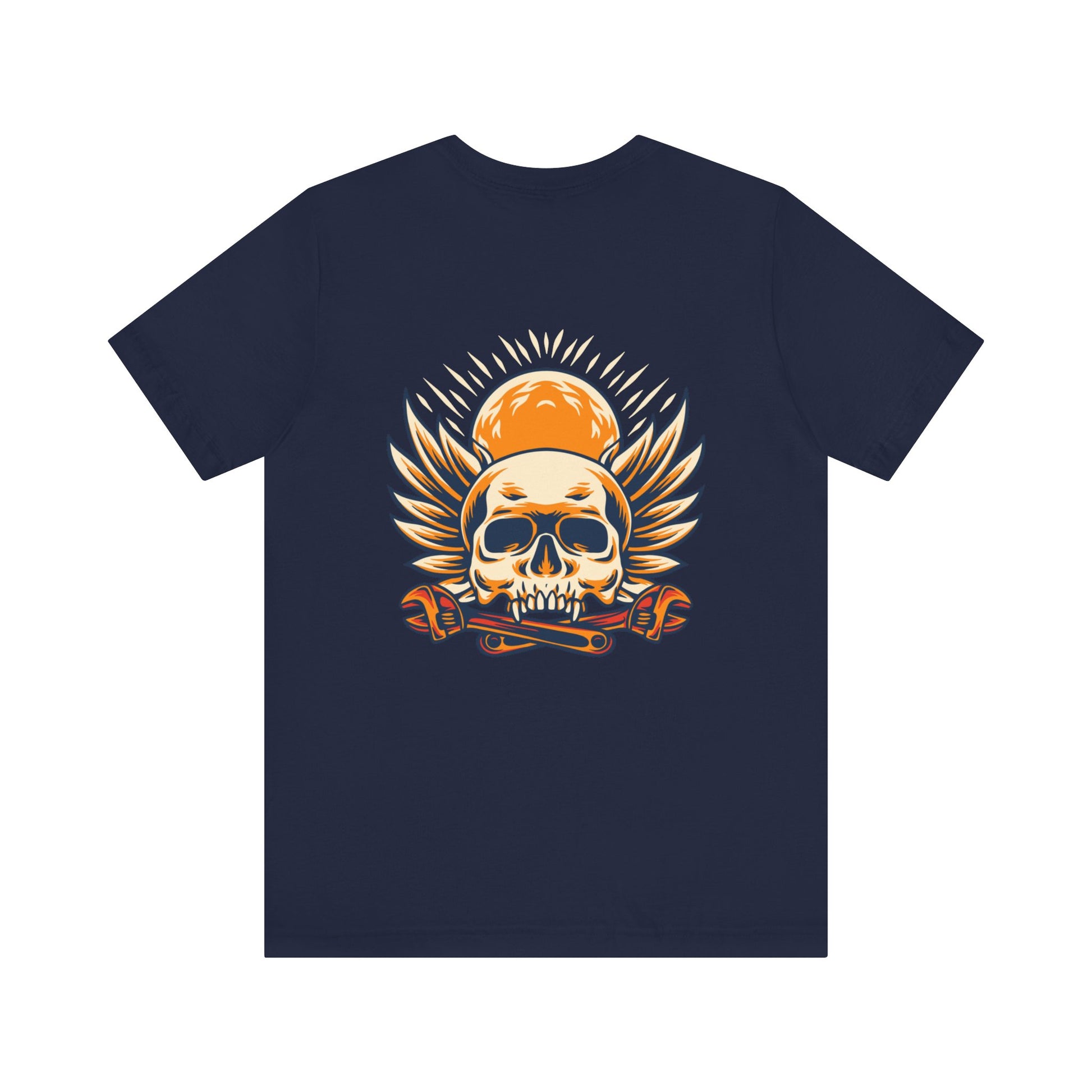 Skull Smile Short Sleeve Tshirt - DUGO