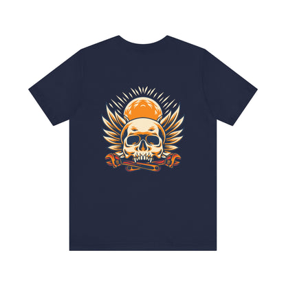 Skull Smile Short Sleeve Tshirt - DUGO