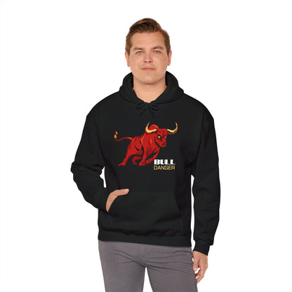 Bull Danger Hooded Sweatshirt - DUGO