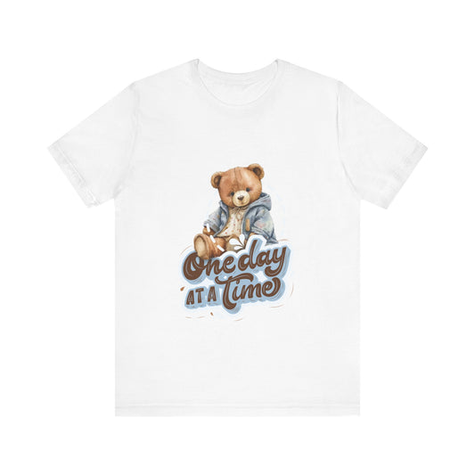 One Day Ate Time Short Sleeve Tshirt - DUGO