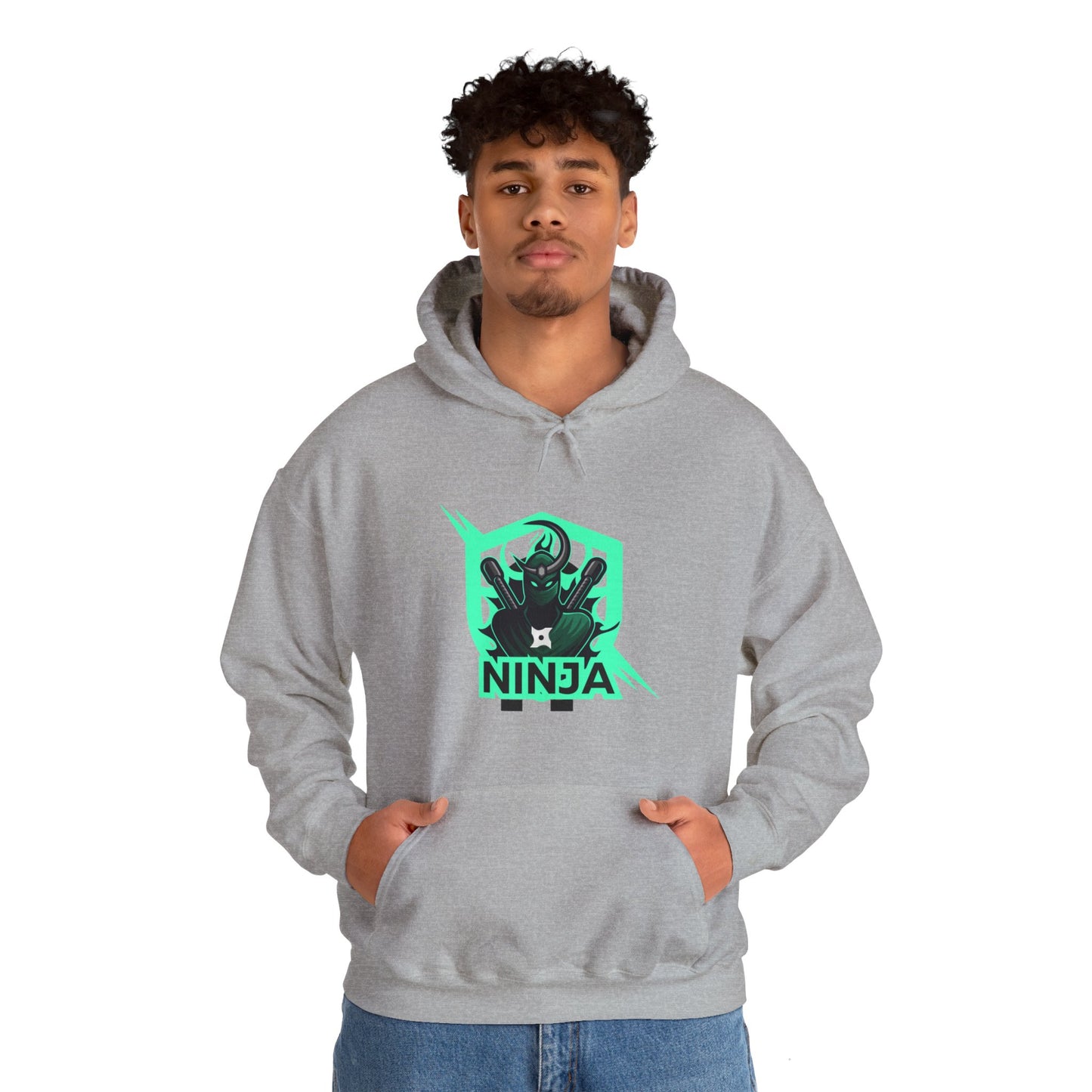 Ninja Hooded Sweatshirt Fashion - DUGO