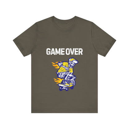 Game Over Short Sleeve Tshirt - DUGO