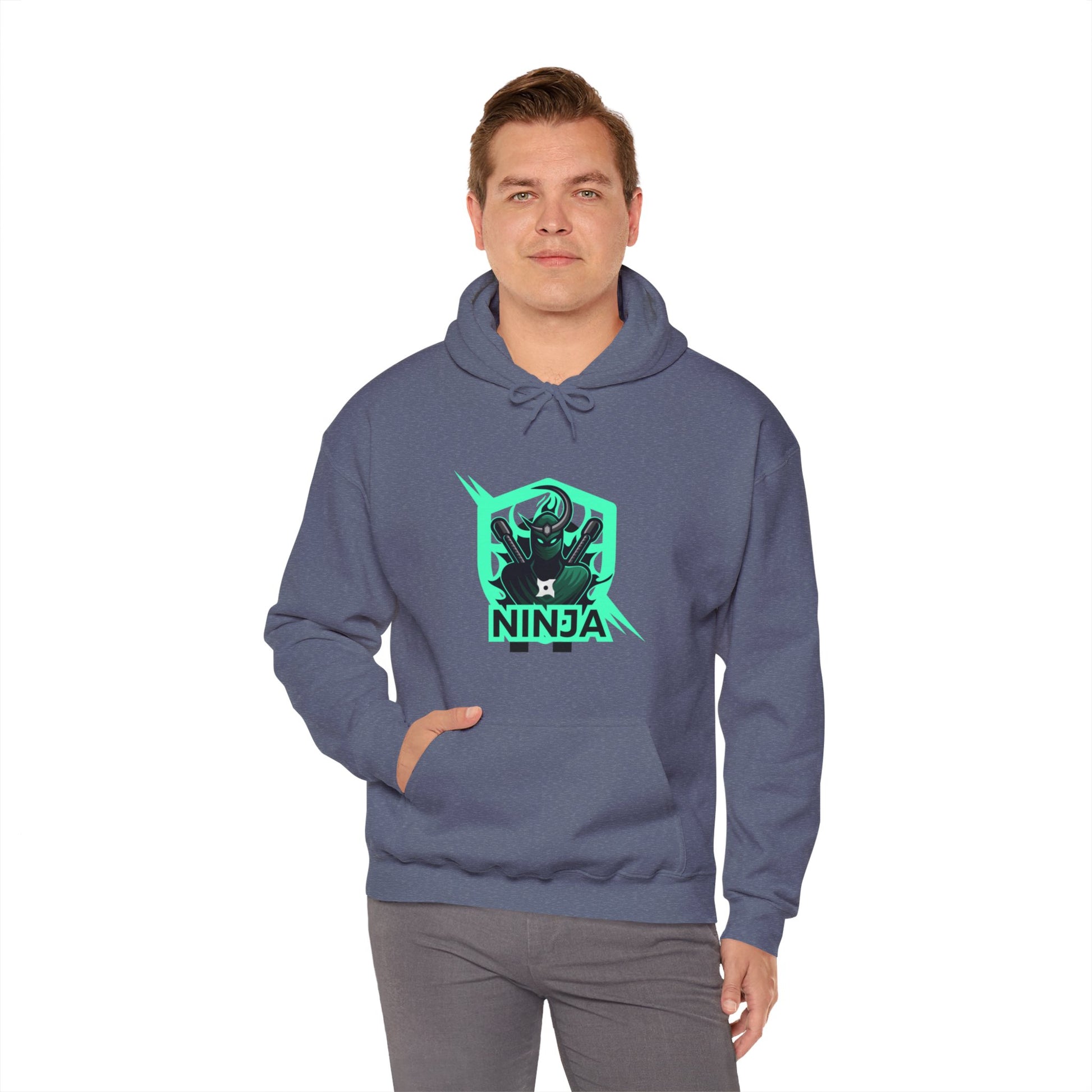 Ninja Hooded Sweatshirt Fashion - DUGO