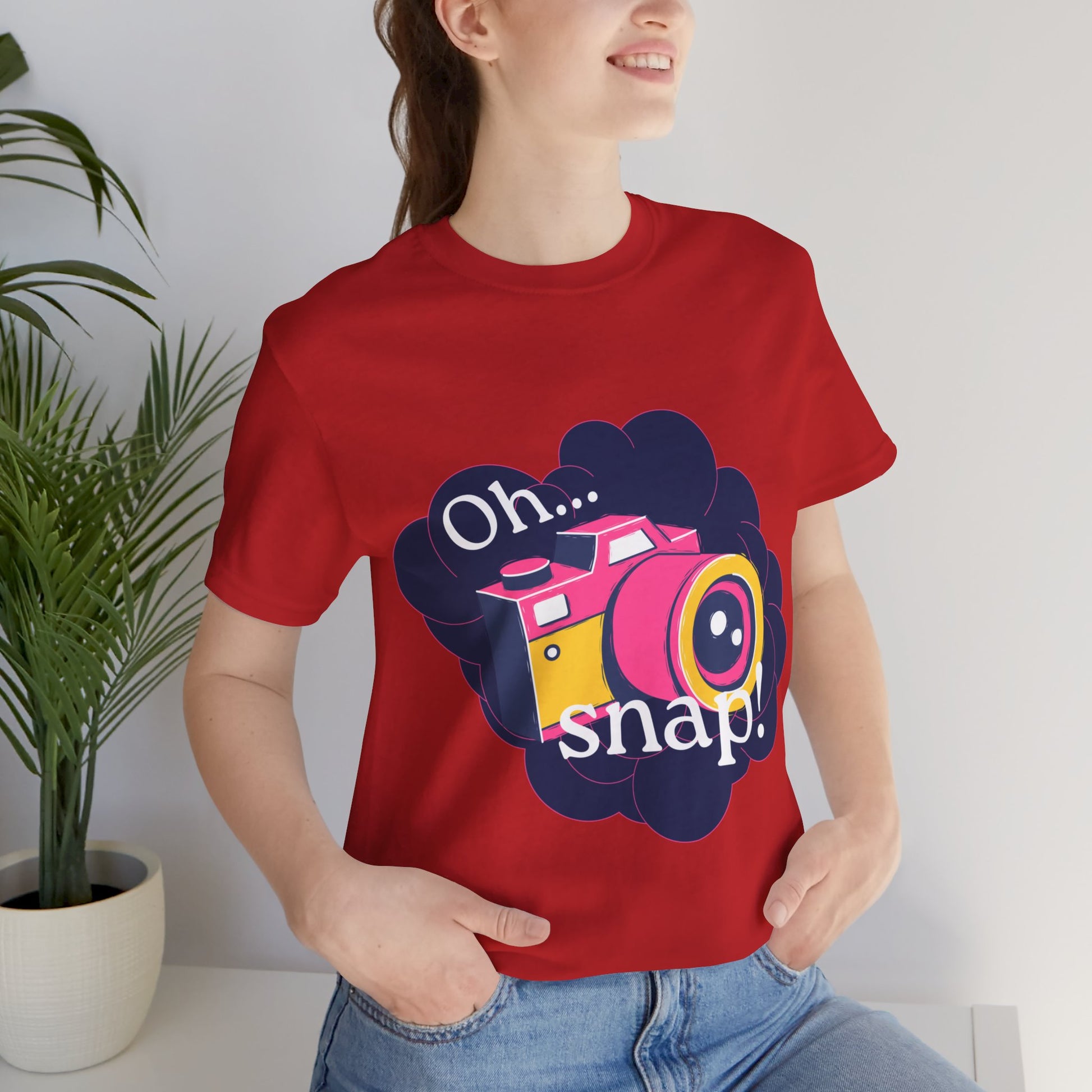 Tshirt Print Camera Funny - DUGO