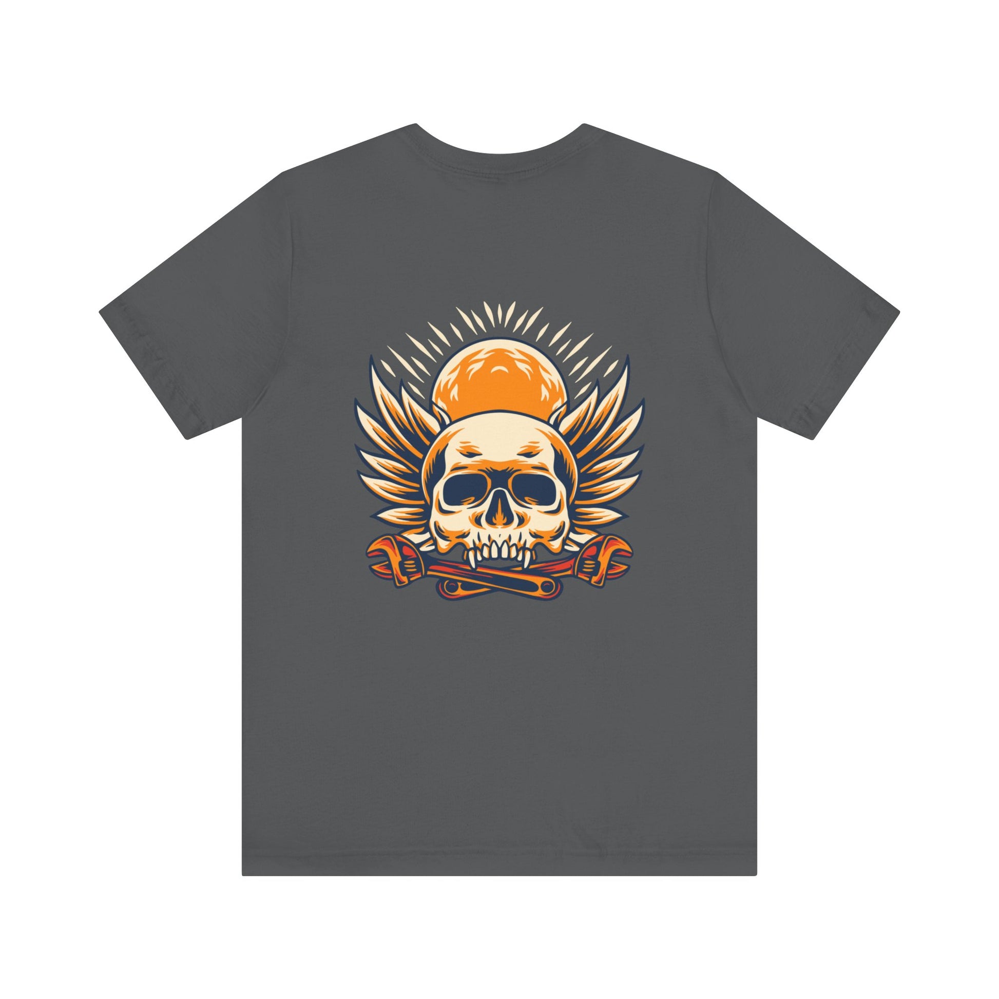 Skull Smile Short Sleeve Tshirt - DUGO