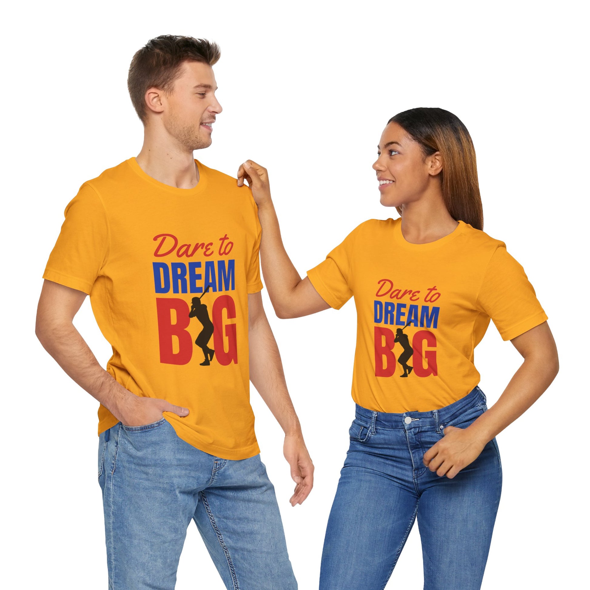 Dare To Dream Big Short Sleeve Tshirt - DUGO