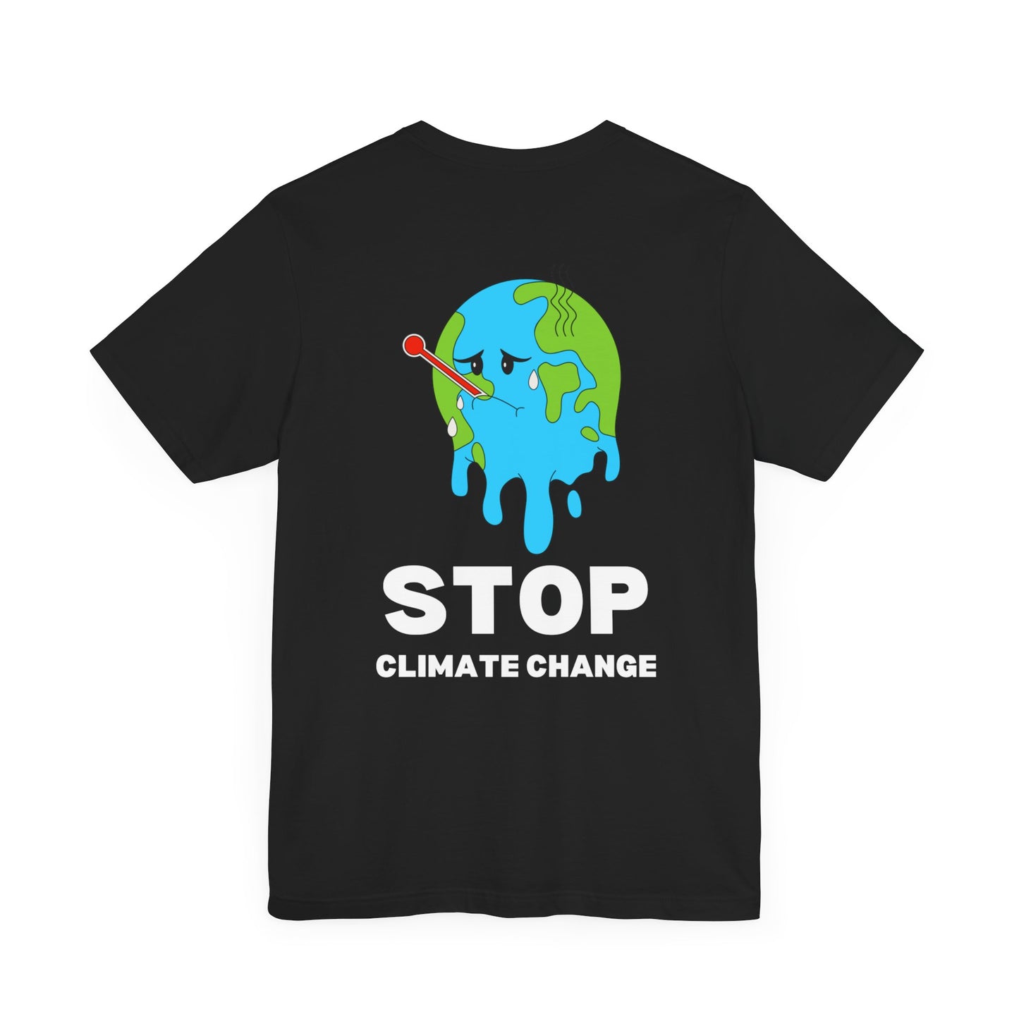 Stop Climate Change Short Sleeve Tshirt - DUGO