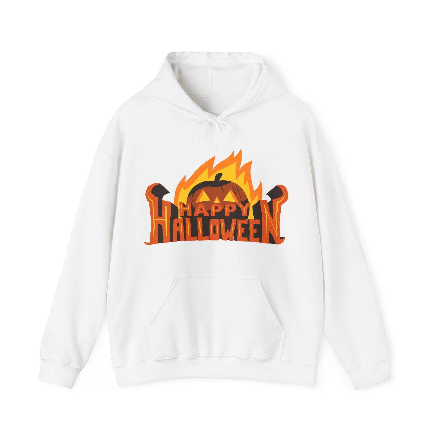 Happy Halloween Hooded Sweatshirt - DUGO