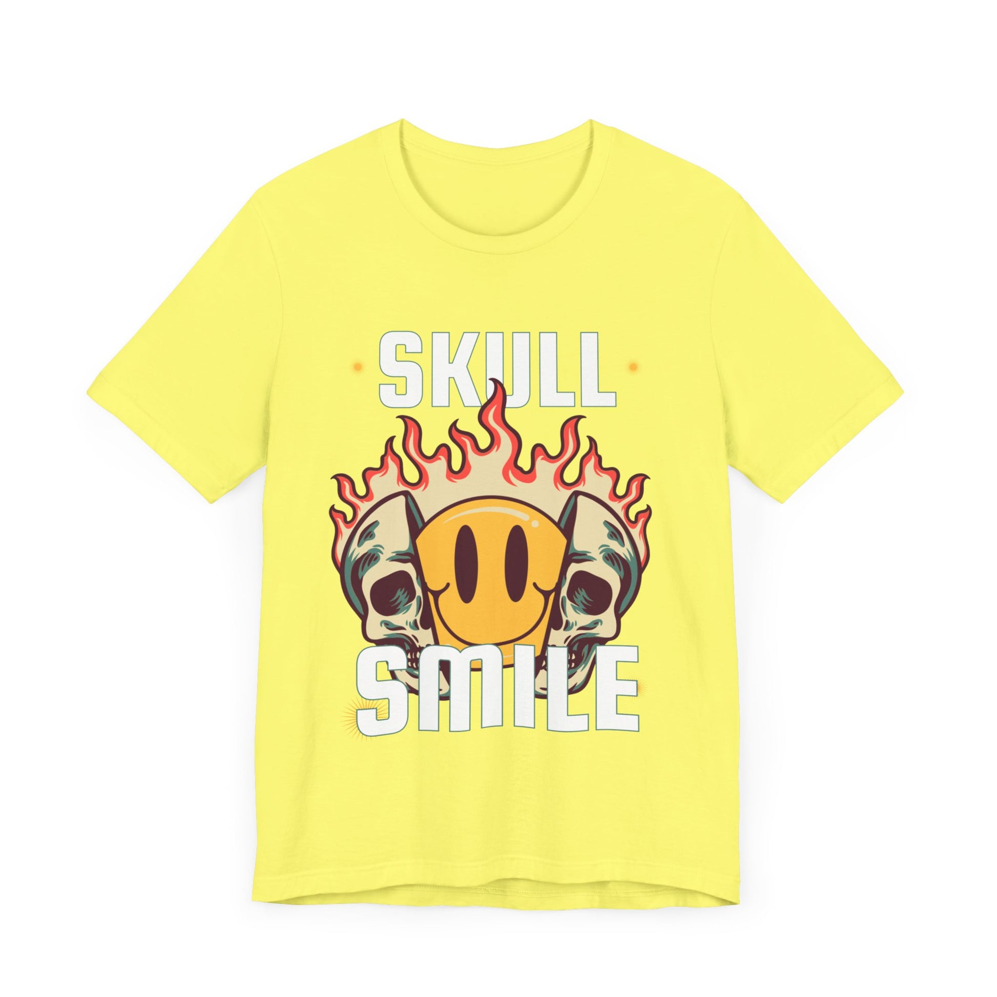 Skull Smile Short Sleeve Tshirt - DUGO