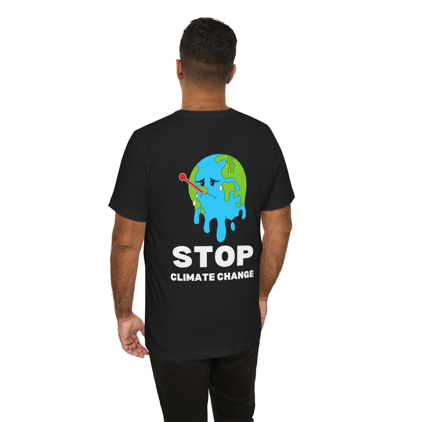 Stop Climate Change Short Sleeve Tshirt - DUGO