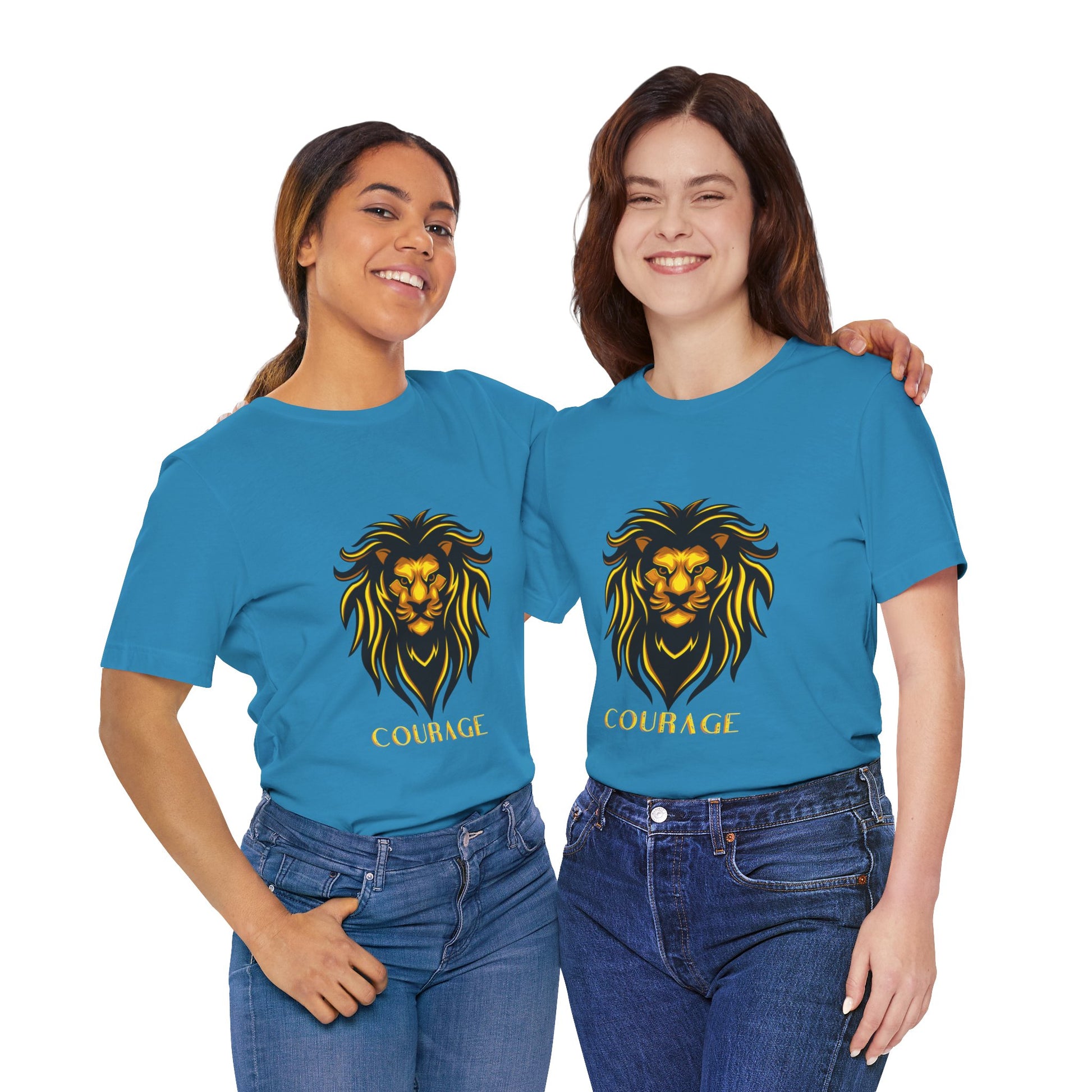 Tshirt Print Lion Fashion - DUGO