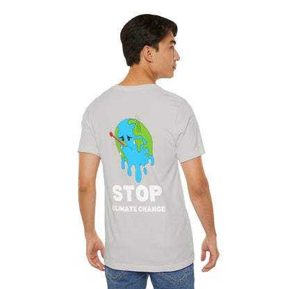 Stop Climate Change Short Sleeve Tshirt - DUGO