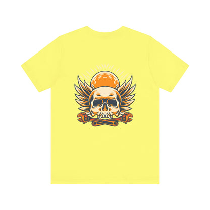 Skull Smile Short Sleeve Tshirt - DUGO