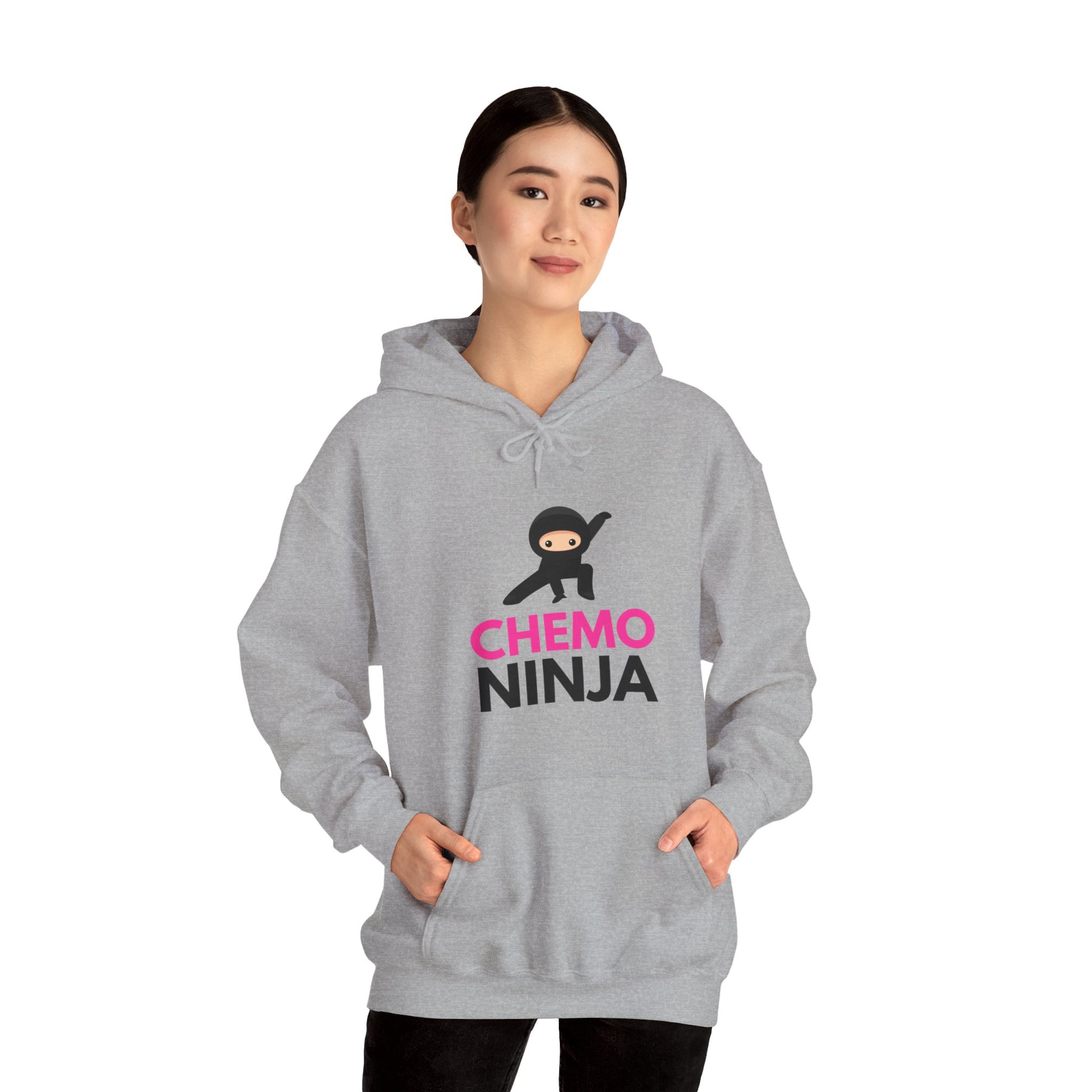 Chemo Ninja Hooded Sweatshirt - DUGO