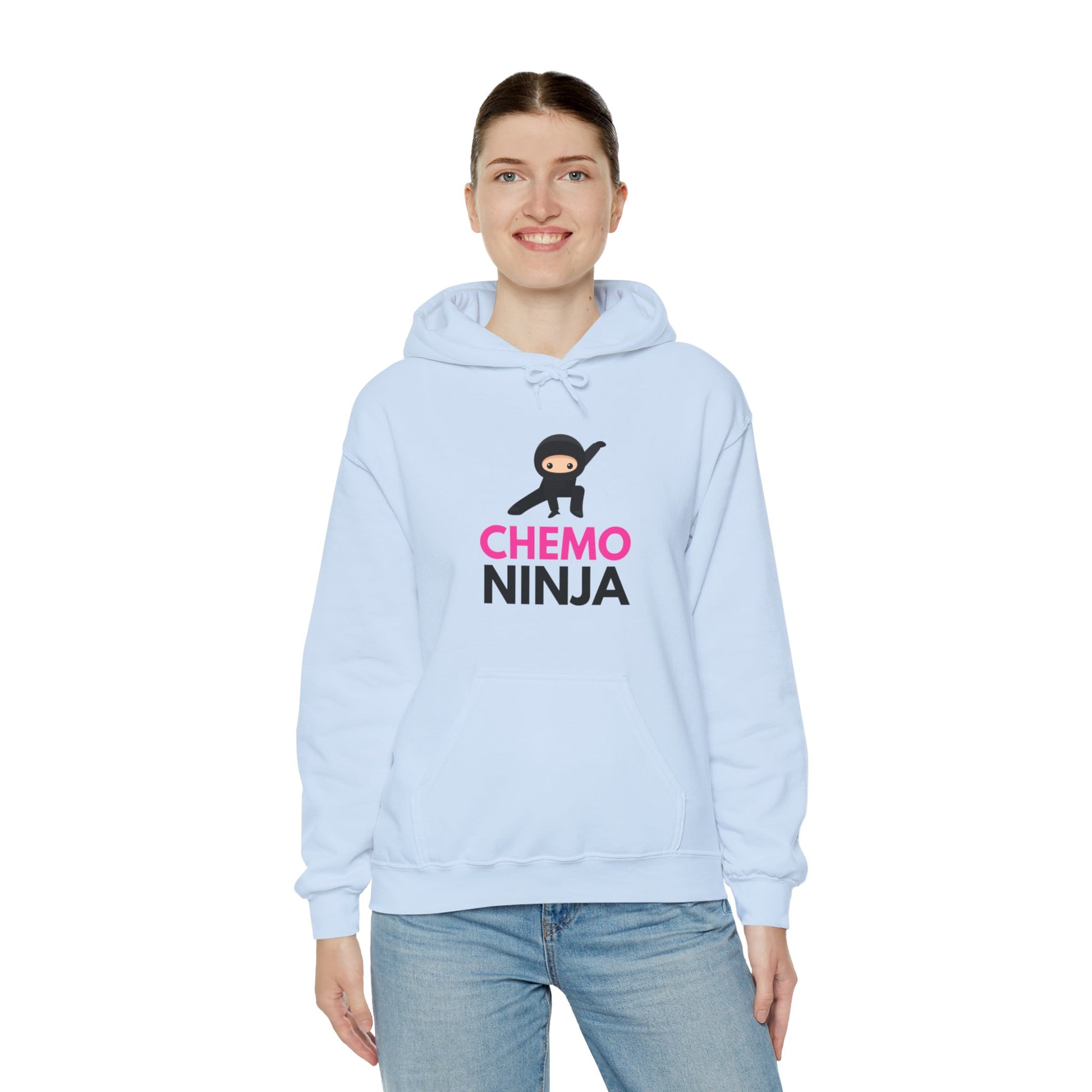 Chemo Ninja Hooded Sweatshirt - DUGO