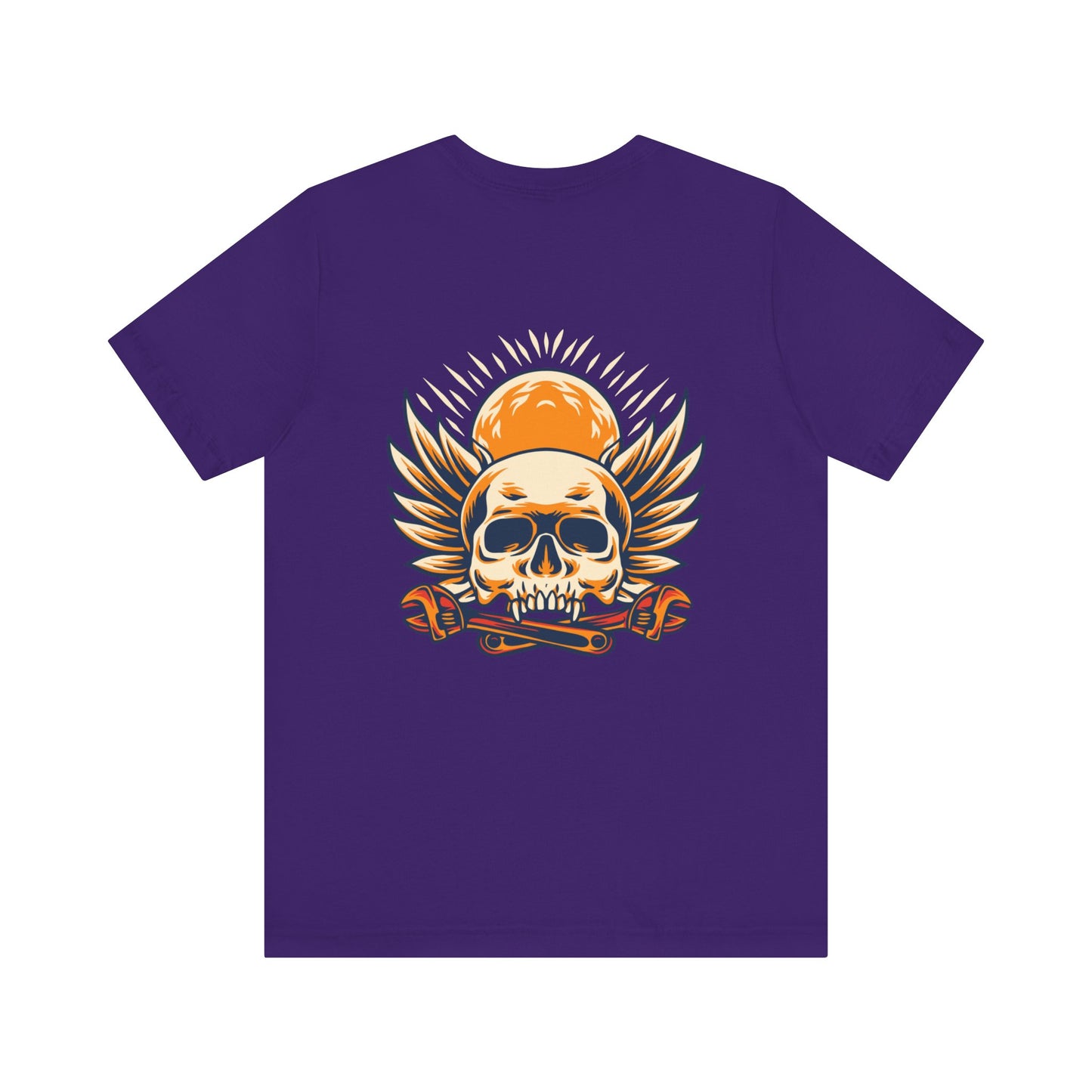 Skull Smile Short Sleeve Tshirt - DUGO