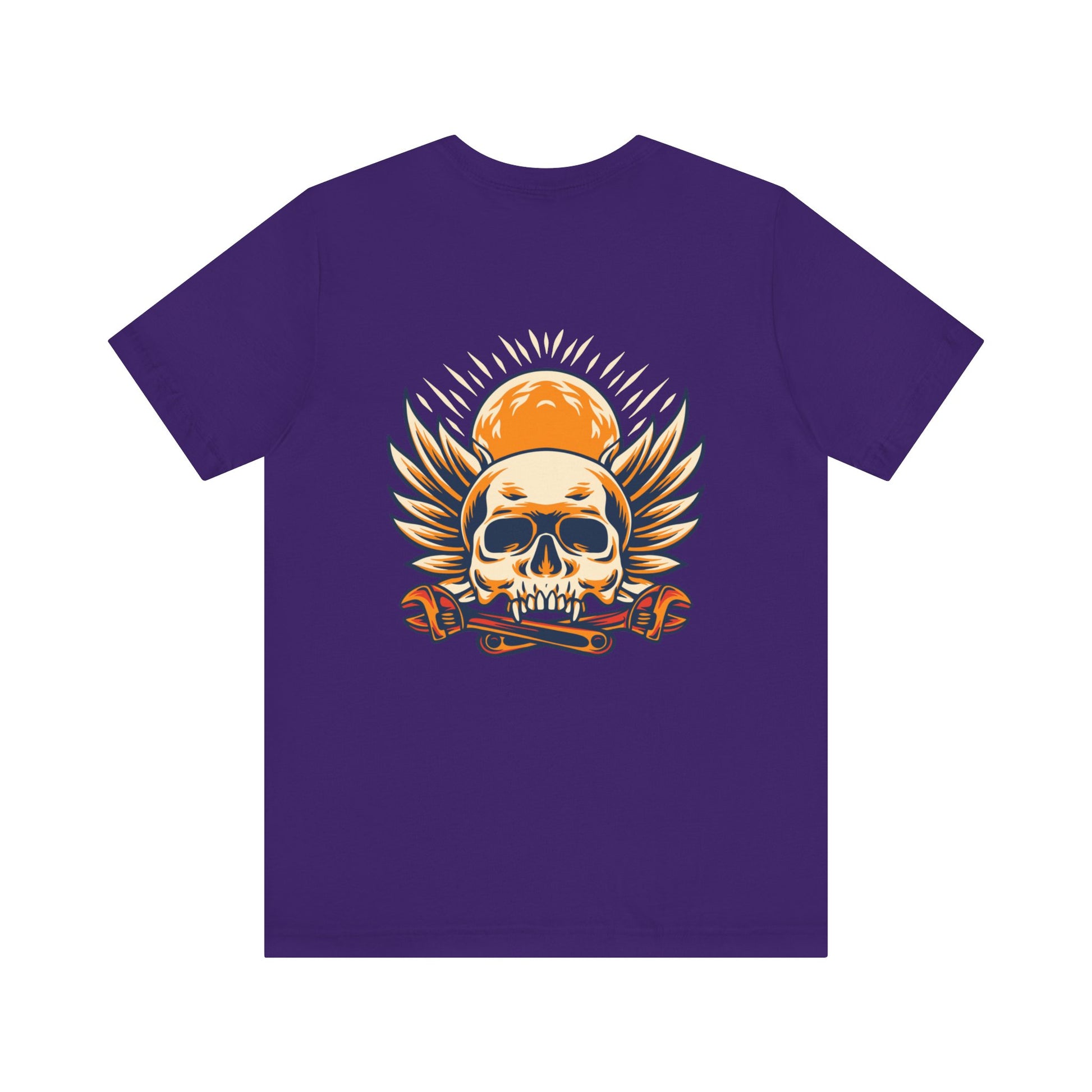 Skull Smile Short Sleeve Tshirt - DUGO