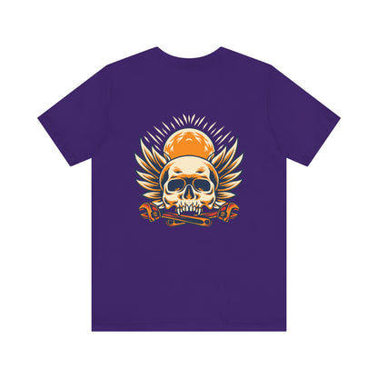 Skull Smile Short Sleeve Tshirt - DUGO