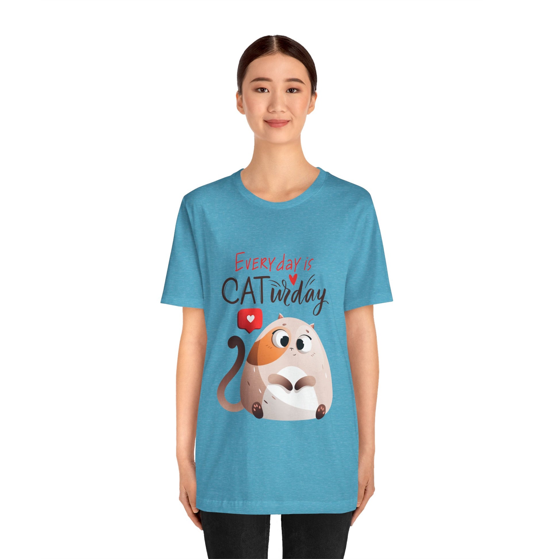 Tshirt Print Cat Funny - DUGO