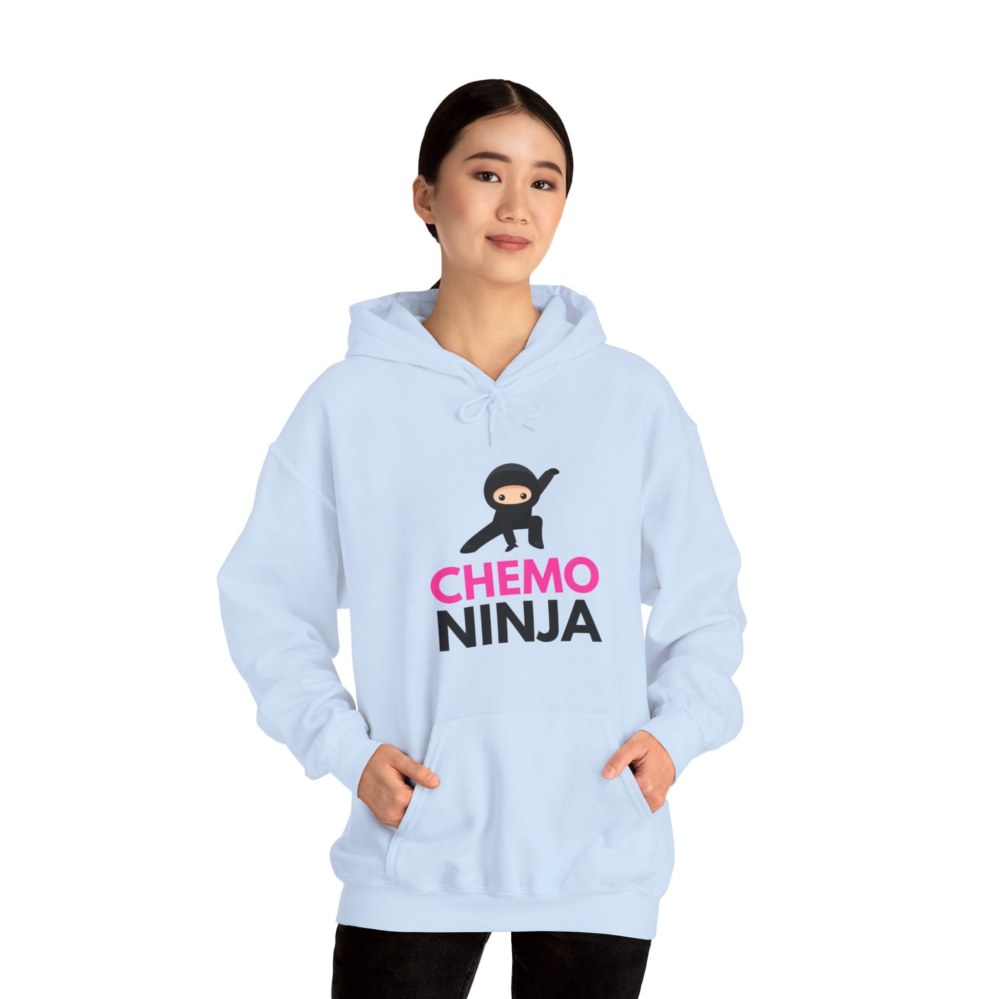 Chemo Ninja Hooded Sweatshirt - DUGO