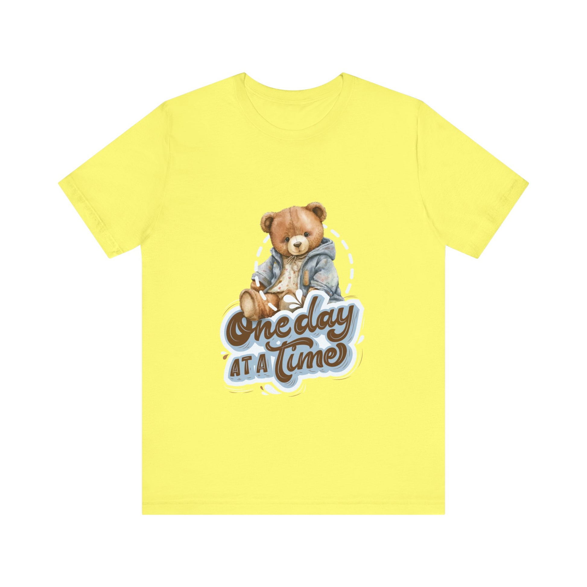 One Day Ate Time Short Sleeve Tshirt - DUGO