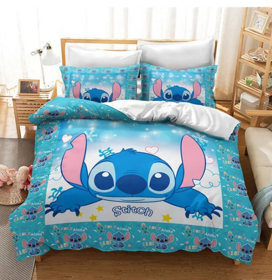 Disney Lilo Stitch Bedding Set For Bedroom Unique