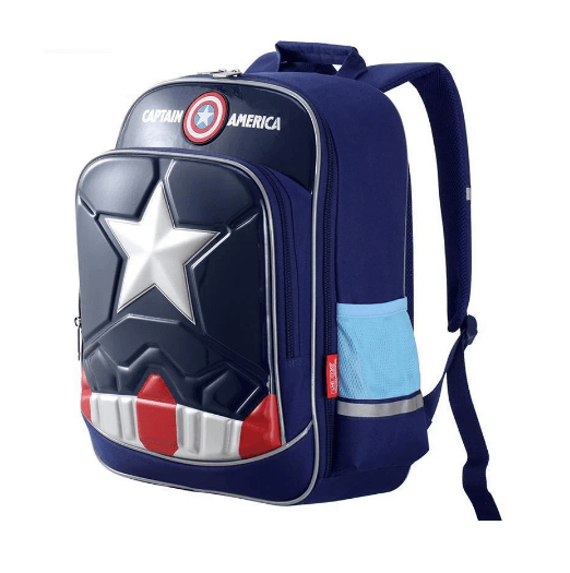 Primary School Ultralight Boys 6-12 Years Old Boys Captain America Children