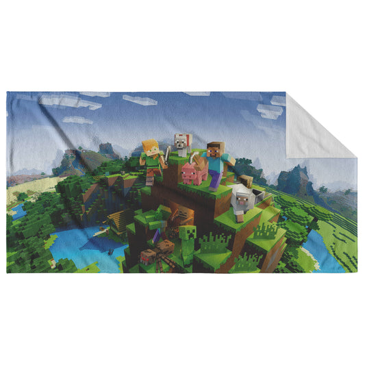 Beach Towel Print 5 Best Minecraft - DUGO
