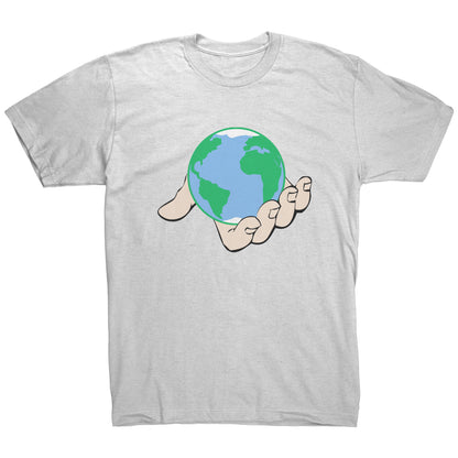 Big World In Hand Tshirt - DUGO