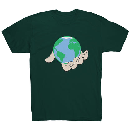 Big World In Hand Tshirt - DUGO