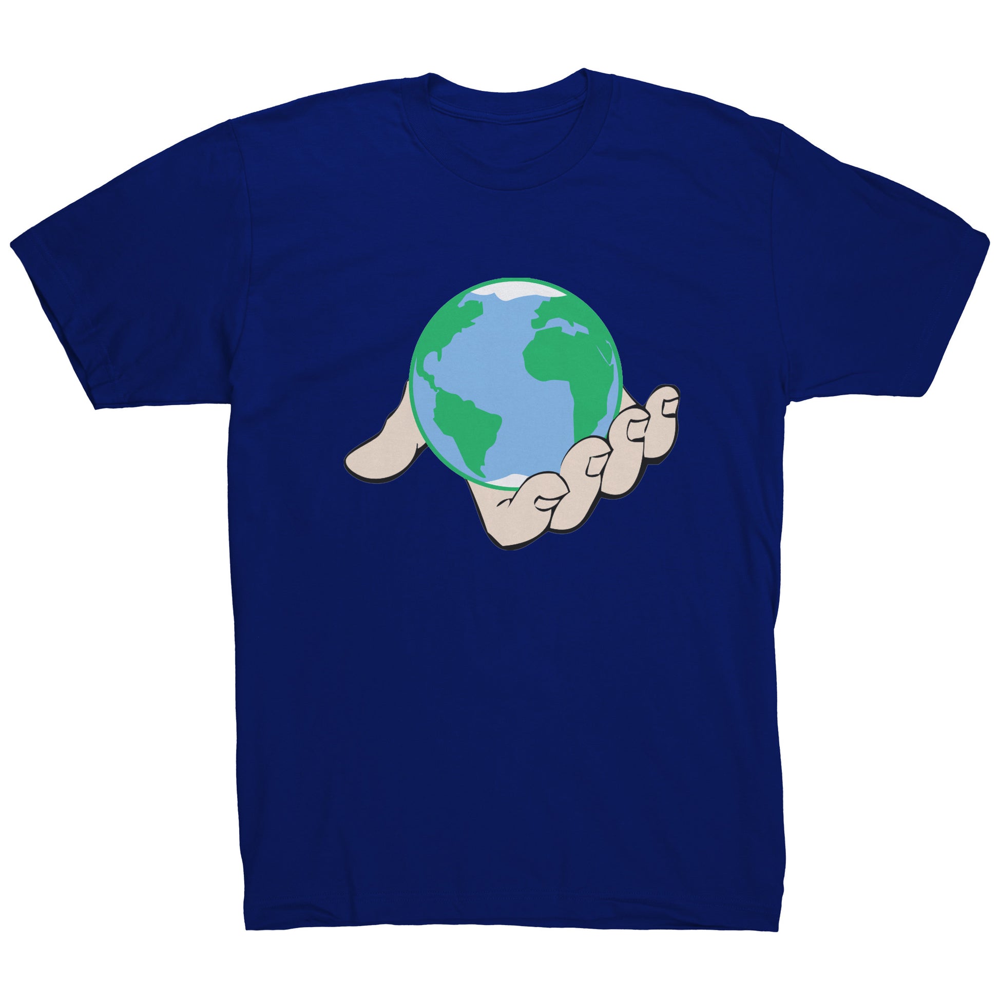 Big World In Hand Tshirt - DUGO