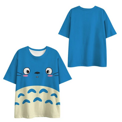 Anime My Neighbor Totoro 3D Print Spirited Away Tshirt