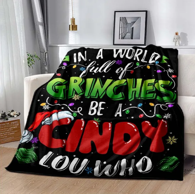 Christmas Blanket Rectangle Blanket For Sofa Bed Creative