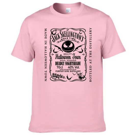 Nightmare Tshirt Before Christmas Men Pure Cotton