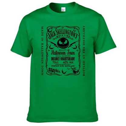 Nightmare Tshirt Before Christmas Men Pure Cotton