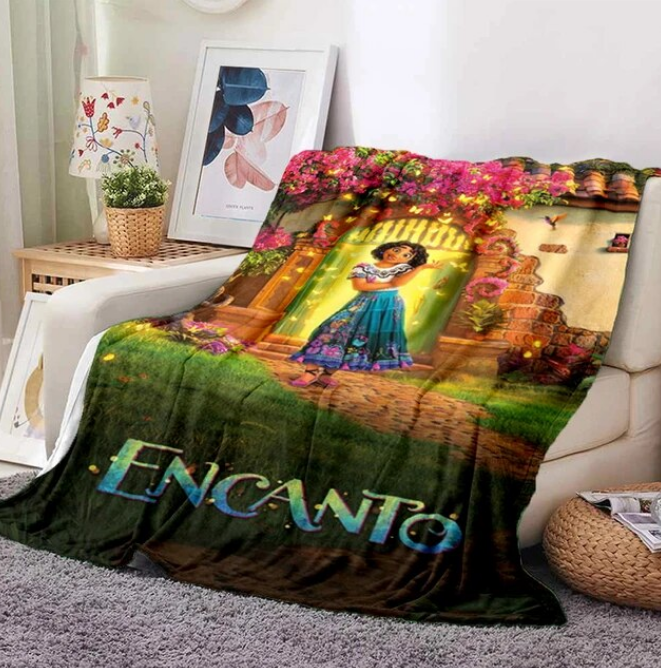 Disney Encanto Blanket Fashion Creative