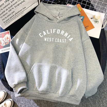 California West Coast Creative Pattern Hoodies Sweatshirt