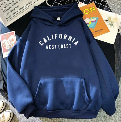 California West Coast Creative Pattern Hoodies Sweatshirt