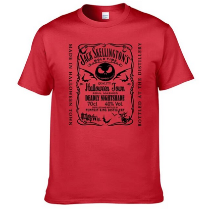 Nightmare Tshirt Before Christmas Men Pure Cotton