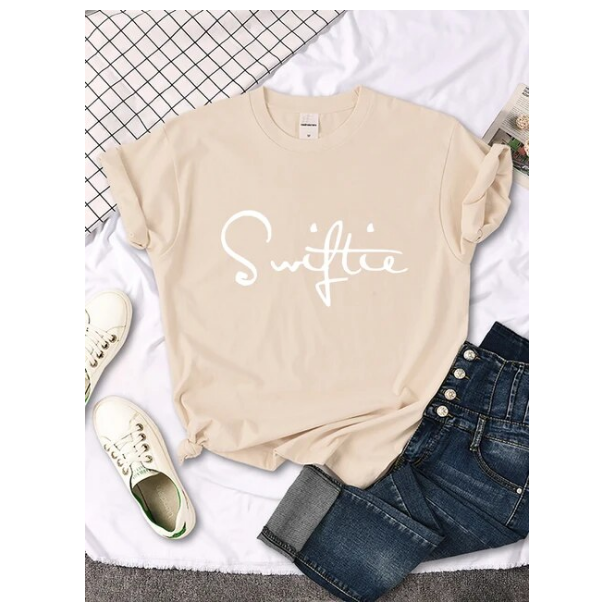 Swiftie Retro Funny Print Tshirt Female Summer Fashion Success